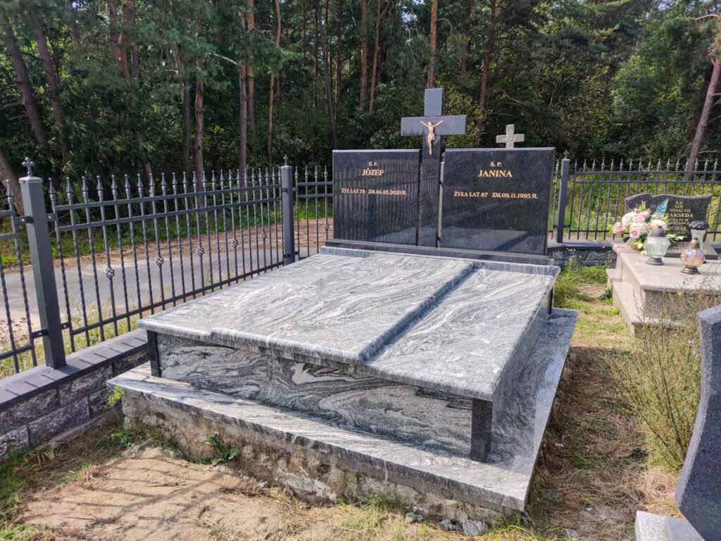 nagrobki podwojne granit regius 7