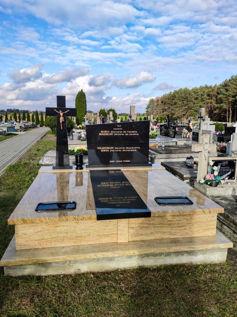 nagrobki podwojne granit regius 9